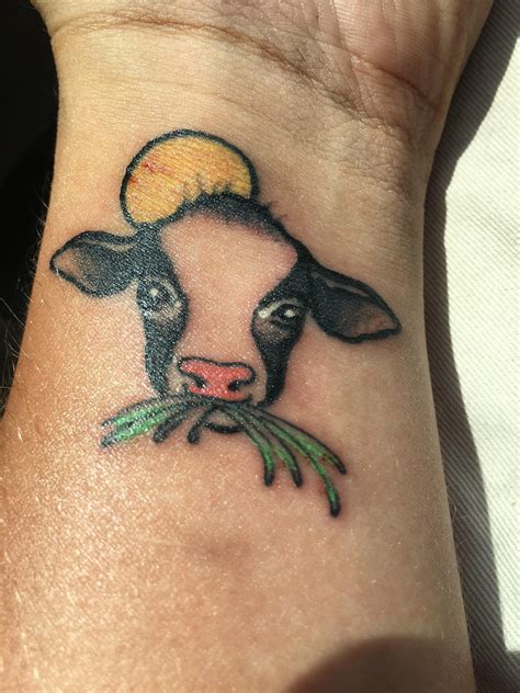 cow tattoo|cute cow tattoo designs.